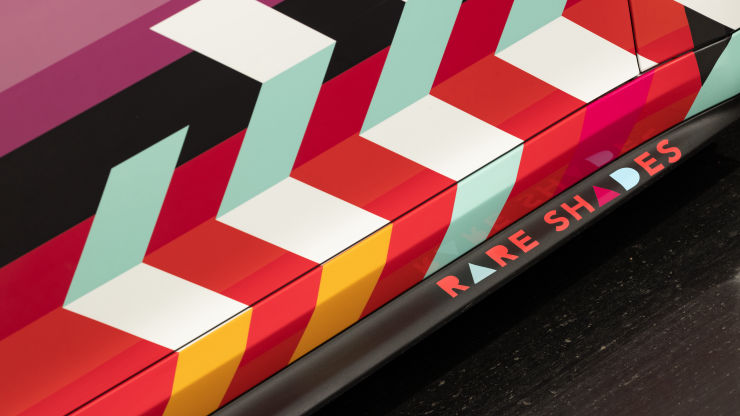 Porsche 911 GT2 RS Clubsport art car at Pikes Peak