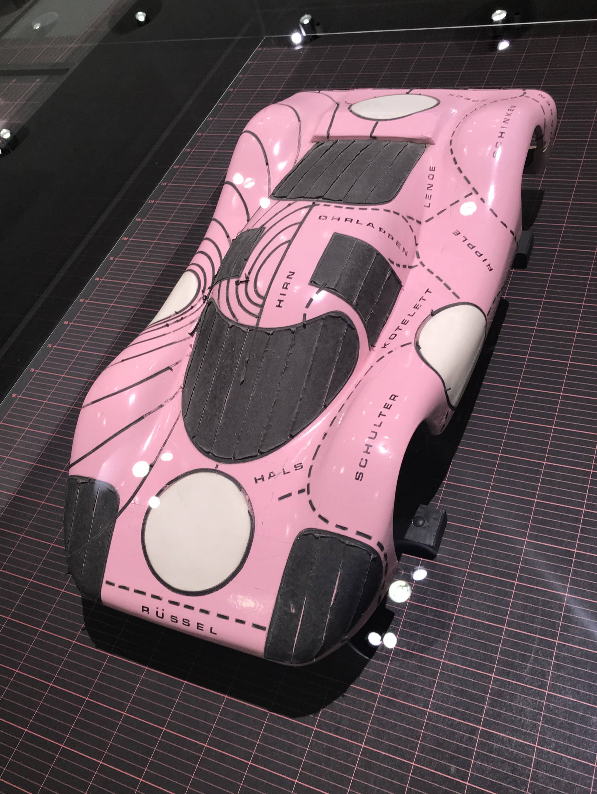  Porsche 917 pink pig porsche museum Rennsport Driver