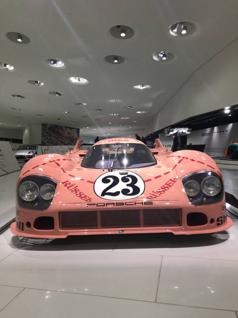  Porsche 917 pink pig porsche museum Rennsport Driver
